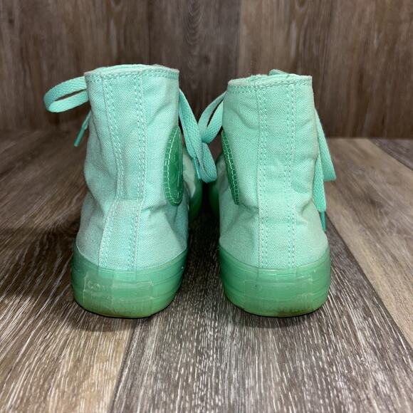 Converse All Star Chuck Taylor Hi Top US Size M5/W7 Peppermint Green Shoes - Picture 7 of 11